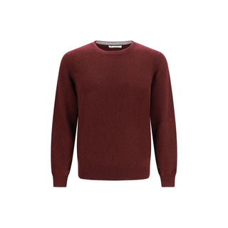 Brunello Cucinelli Bordeaux Cashmere Sweater