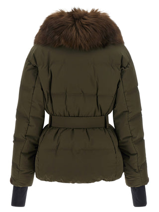 Moncler Grenoble Bicolor Polyester Full-Length Jacket
