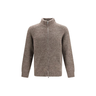 Brunello Cucinelli Beige Cashmere Cardigan