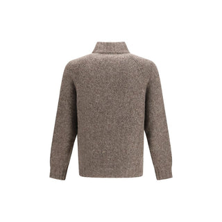 Brunello Cucinelli Beige Cashmere Cardigan