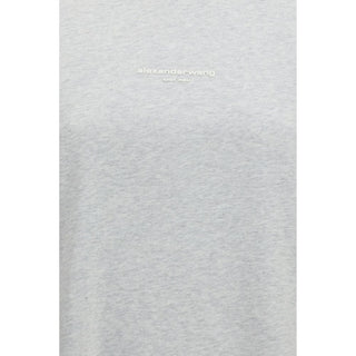 Alexander Wang Gray Cotton T-Shirt