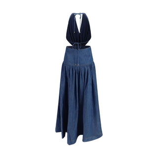Zimmermann Blue Cotton Casual Dress
