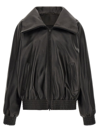 Balenciaga Black Lamb Leather Leather Jacket