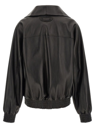 Balenciaga Black Lamb Leather Leather Jacket