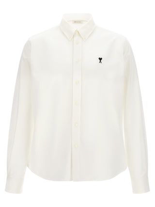 Ami Paris Ami de Coeur Oxford Cotton Shirt