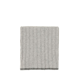 Brunello Cucinelli Gray Cashmere Scarf