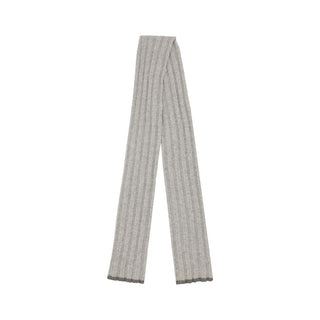 Brunello Cucinelli Gray Cashmere Scarf