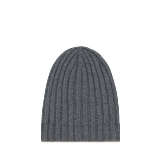 Brunello Cucinelli Gray Cashmere Beanie