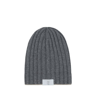 Brunello Cucinelli Gray Cashmere Beanie
