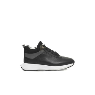 Cerruti 1881 Black Cowhide Women Sneaker - Versa Loro