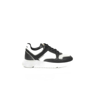 Cerruti 1881 Black Cowhide Women Sneaker - Versa Loro