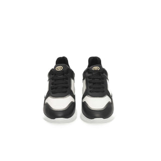 Cerruti 1881 Black Cowhide Women Sneaker - Versa Loro