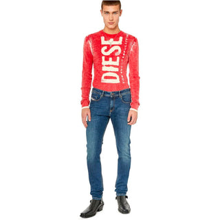 Diesel Blue Cotton Jeans & Pant