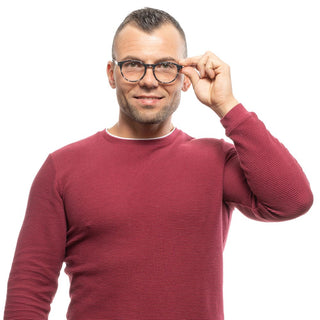 Sandro Gray Men Glasses Frame