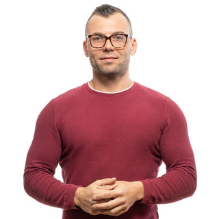 Sandro Brown Men Glasses Frame