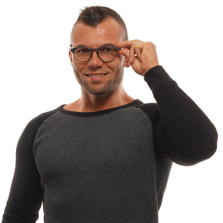 Ermenegildo Zegna Gray Men Optical Frames