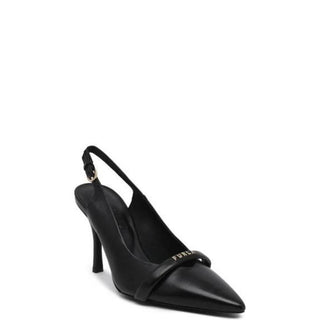 Furla Black Leather High Heel