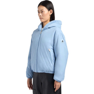 Moose Knuckles Light Blue Nylon Women Jacket