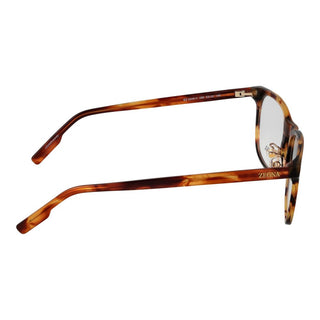 Ermenegildo Zegna Brown Men Optical Frames