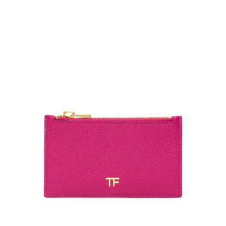 Tom Ford Fuchsia Leather Cardholder