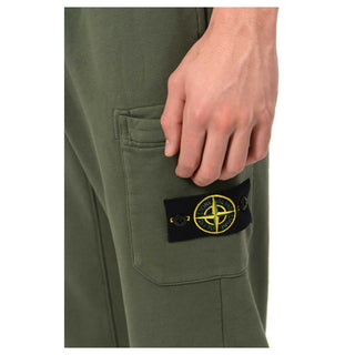 Stone Island Beige Cotton Men Trouser