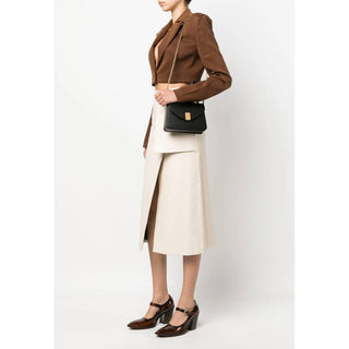 Lanvin Black Leather Handbag - Versa Loro