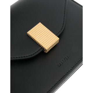 Lanvin Black Leather Handbag - Versa Loro