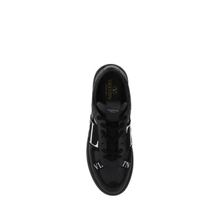 Valentino Garavani Black Leather VL7N Sneakers