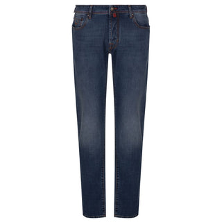Jacob Cohen Blue Cotton Jeans & Pant