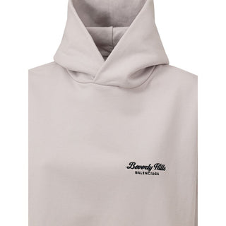 Balenciaga Gray Cotton Hoody