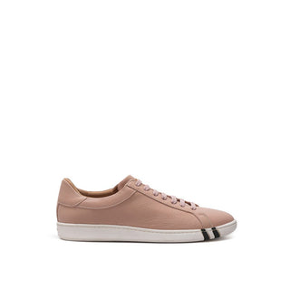 Bally Elegant Pink Leather Sneakers for Women - Versa Loro