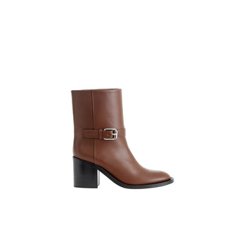 Burberry Brown Leather Boot - Versa Loro