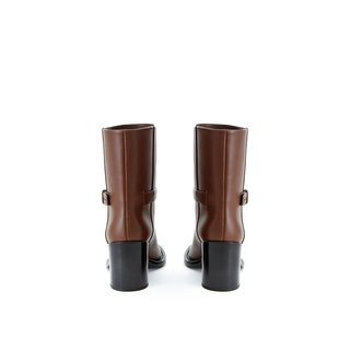 Burberry Brown Leather Boot - Versa Loro