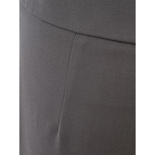 Lardini Gray Wool Casual Pants