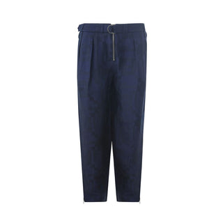 Emporio Armani Blue Linen Pant