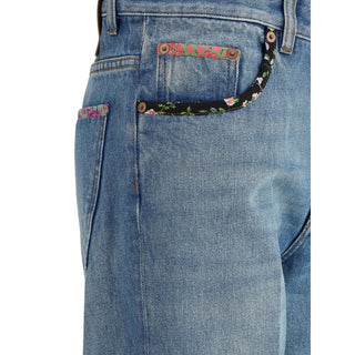 Valentino Jeans with floral details