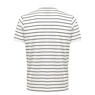 Dunhill White Cotton Polo Shirt