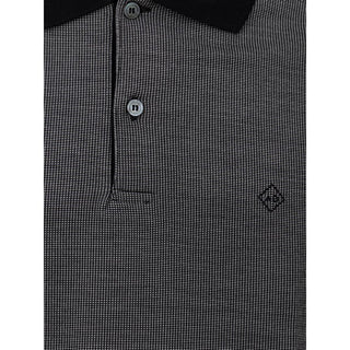 Dunhill Black Cotton Polo Shirt