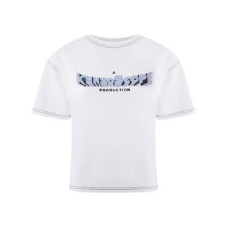 Kenzo Elegant White Cotton Top for Women