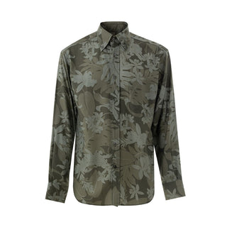 Tom Ford Green Lyocell Shirt