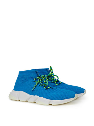 Balenciaga Exquisite Blue Cotton Sneakers for Men