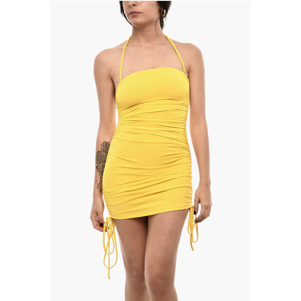 Dsquared² Drapierter trägerloser Mini Beah Cover Up