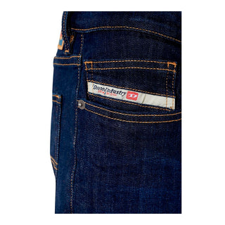 Diesel Blue Cotton Jeans & Pant