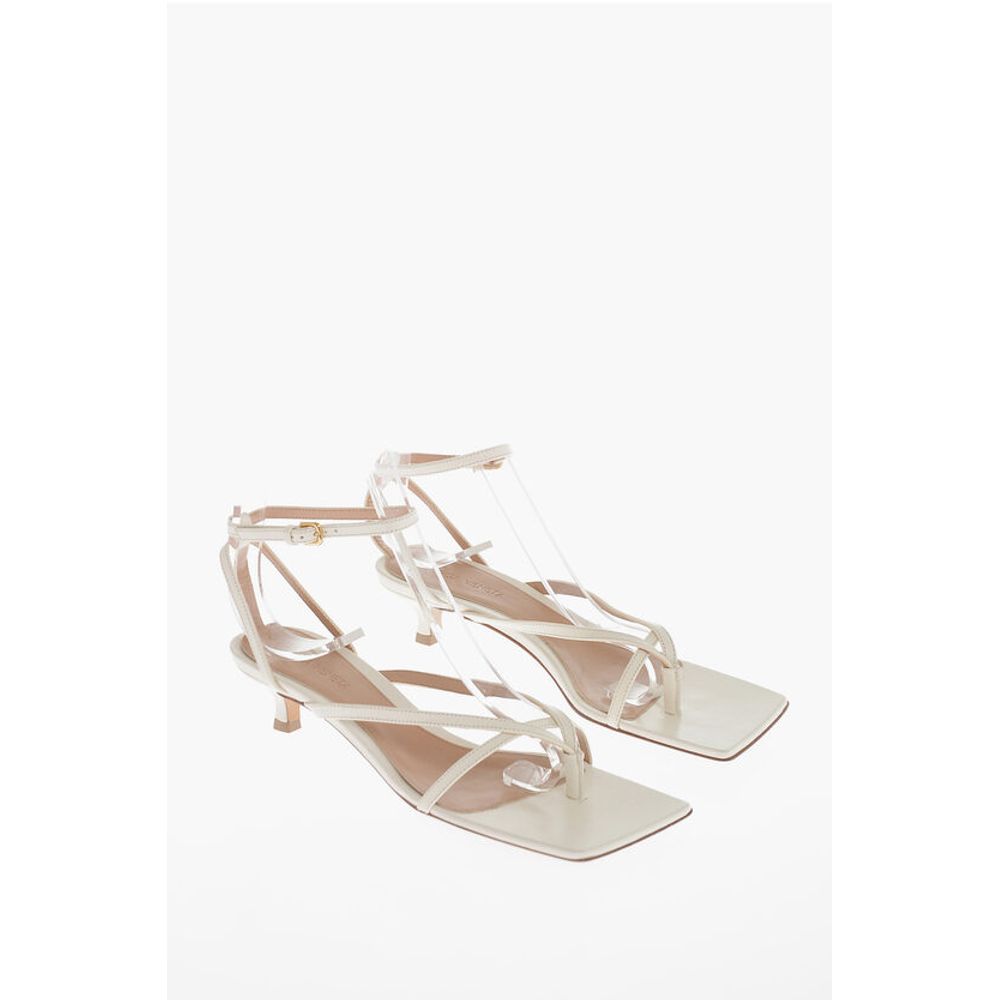 Bottega Veneta Leder LOUNGE Zehenstegsandalen 4cm