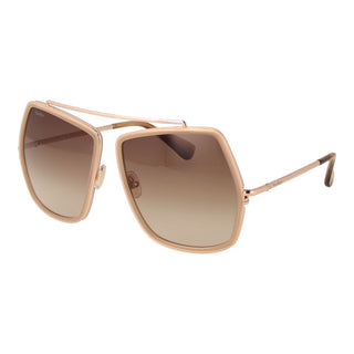 Max Mara Beige Frauen Sonnenbrille