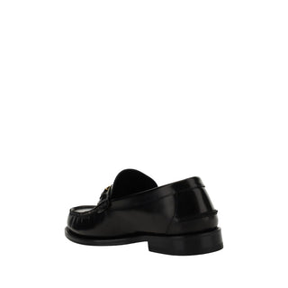 Versace Leather Loafers