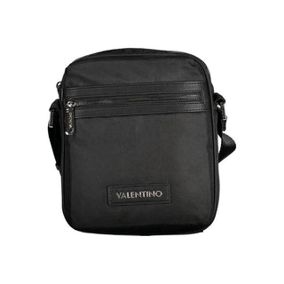 Valentino Black Polyester Mens Bag