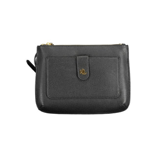 Ralph Lauren Black Leather Handbag - Versa Loro