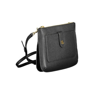 Ralph Lauren Black Leather Handbag - Versa Loro