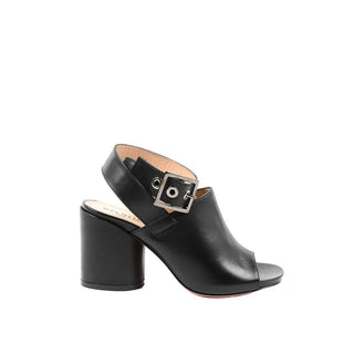 Dee Ocleppo Black Leather Sandal